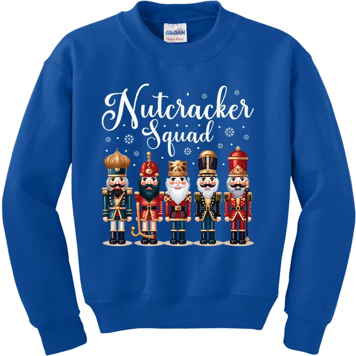 Nutcracker Squad Holiday Christmas Pajama Kids Sweatshirt