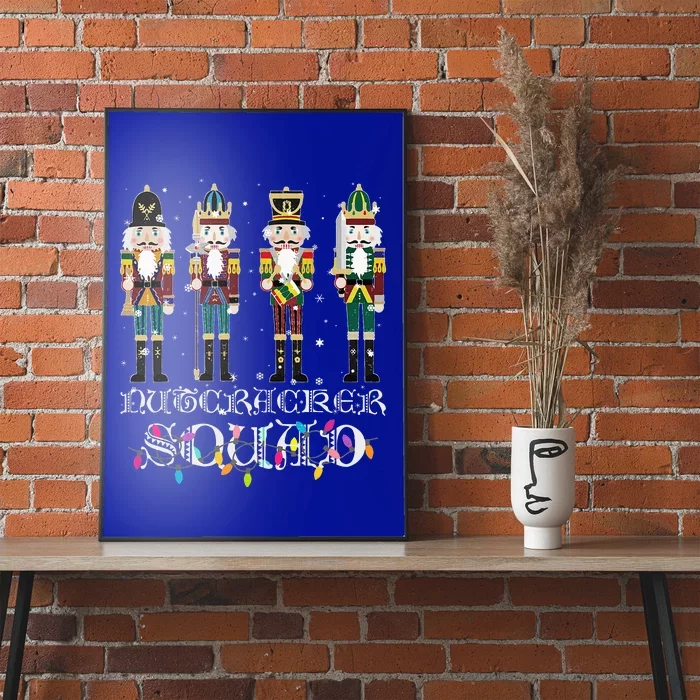 Nutcracker Squad Holiday Ballet Dance Christmas Poster