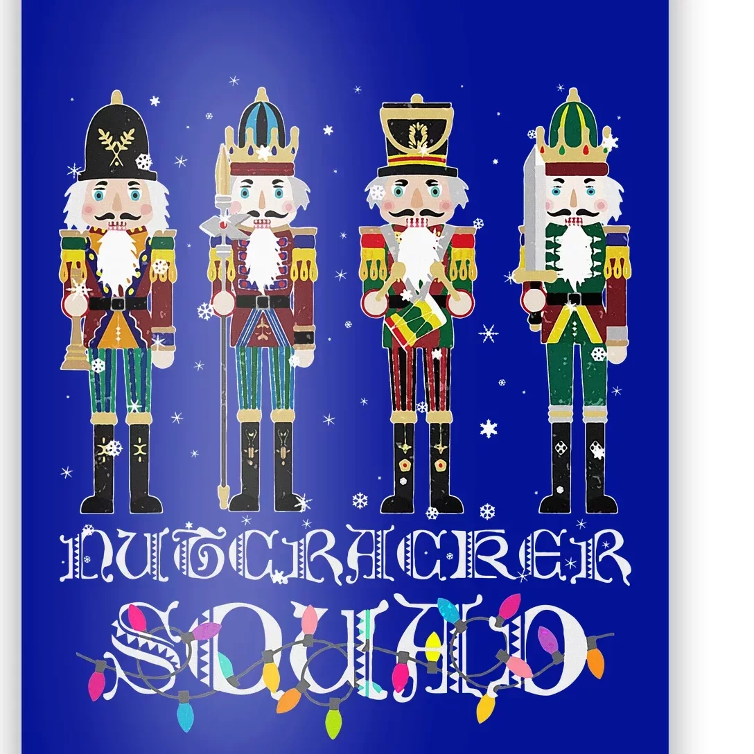 Nutcracker Squad Holiday Ballet Dance Christmas Poster