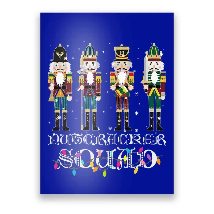 Nutcracker Squad Holiday Ballet Dance Christmas Poster