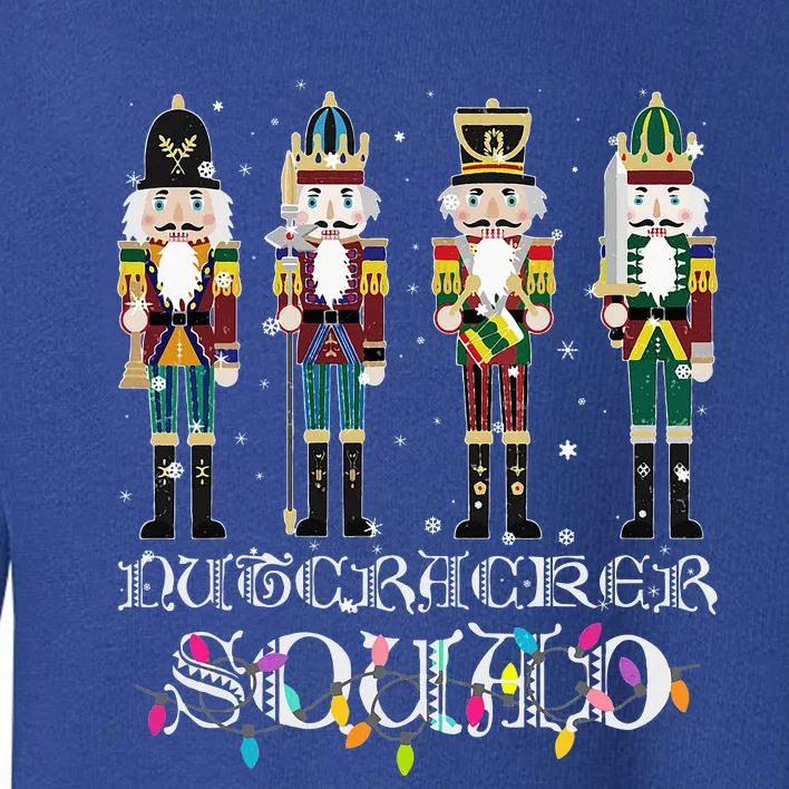 Nutcracker Squad Holiday Ballet Dance Christmas Toddler Sweatshirt