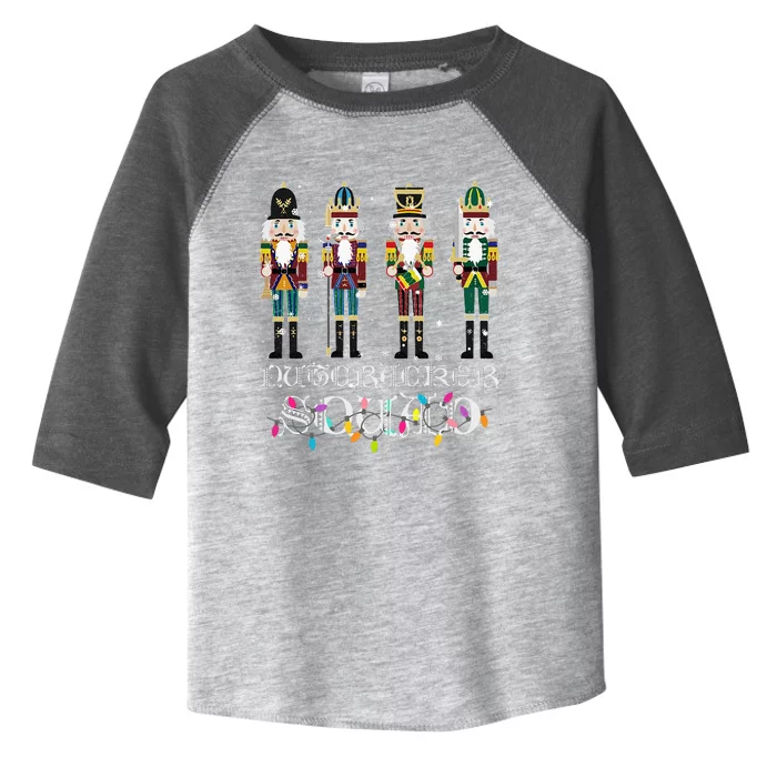 Nutcracker Squad Holiday Ballet Dance Christmas Toddler Fine Jersey T-Shirt