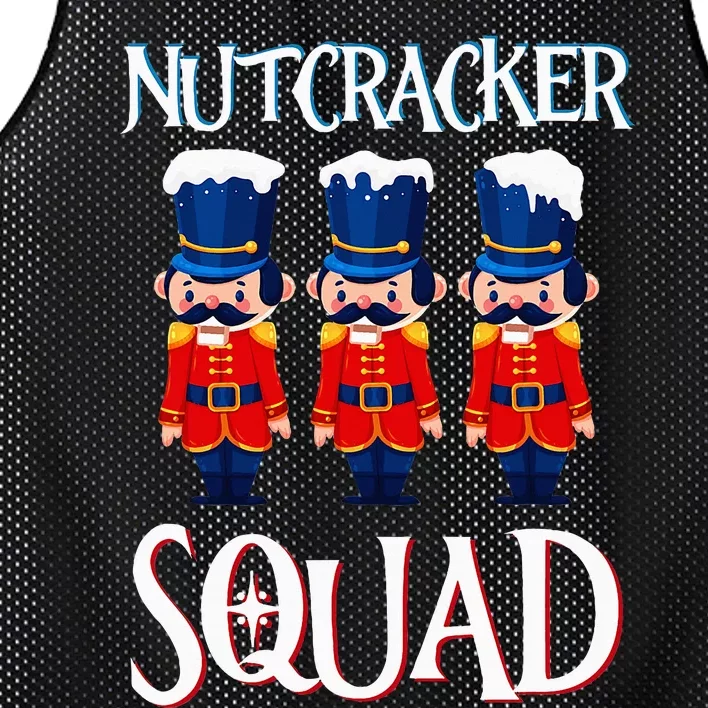 Nutcracker Squad Holiday Nutcracker Ballet Xmas Mesh Reversible Basketball Jersey Tank