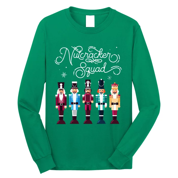 Nutcracker Squad Holiday Christmas Long Sleeve Shirt