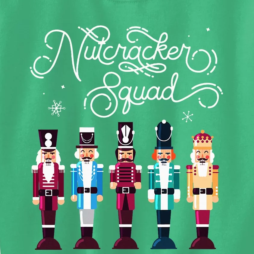 Nutcracker Squad Holiday Christmas Kids Sweatshirt