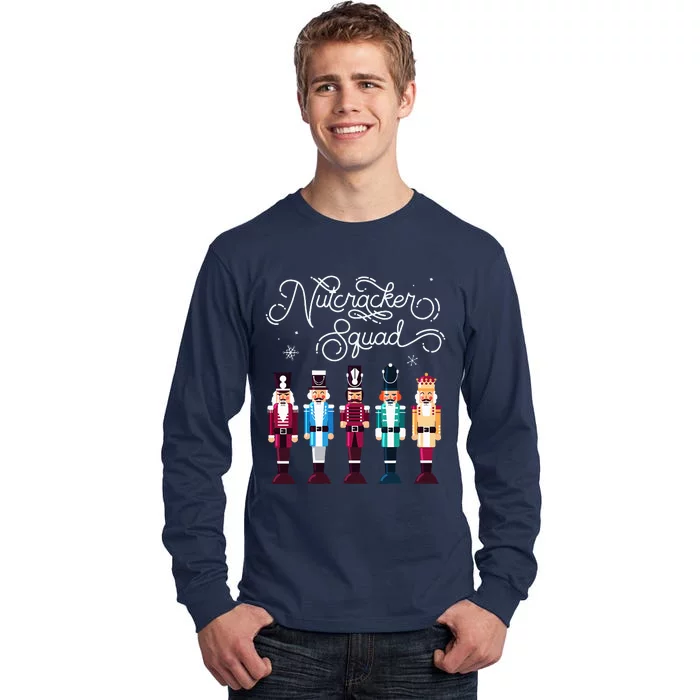 Nutcracker Squad Holiday Christmas Tall Long Sleeve T-Shirt