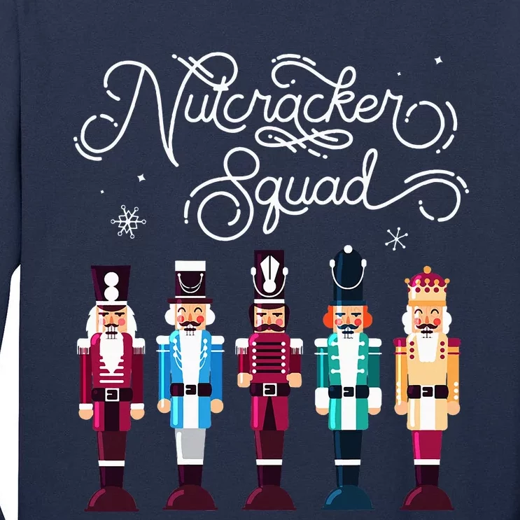 Nutcracker Squad Holiday Christmas Tall Long Sleeve T-Shirt