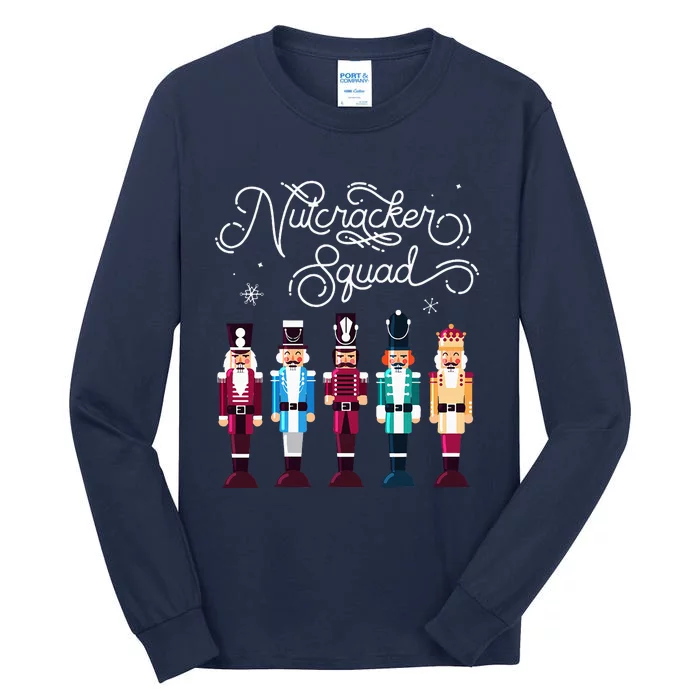 Nutcracker Squad Holiday Christmas Tall Long Sleeve T-Shirt