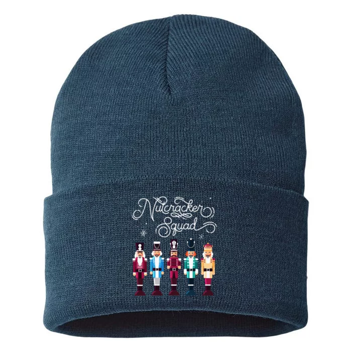 Nutcracker Squad Holiday Christmas Sustainable Knit Beanie