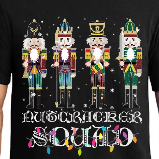 Nutcracker Squad Holiday Ballet Dance Funny Christmas Pajama Set