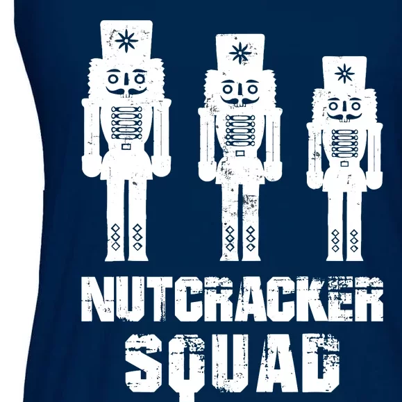 Nutcracker Squad Holiday Ballet Dance Matching Christmas Ladies Essential Flowy Tank