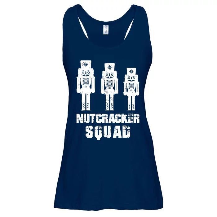 Nutcracker Squad Holiday Ballet Dance Matching Christmas Ladies Essential Flowy Tank