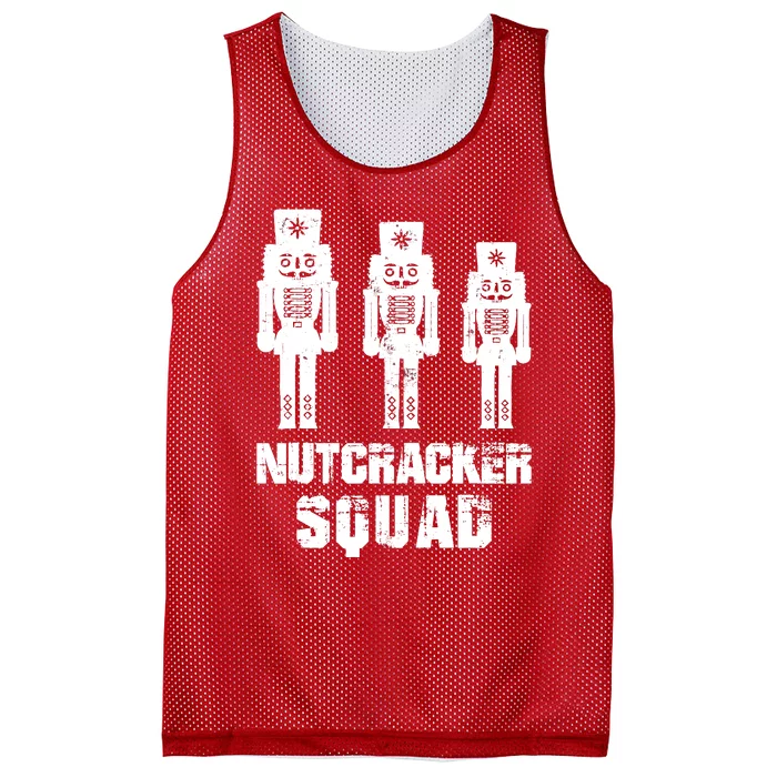 Nutcracker Squad Holiday Ballet Dance Matching Christmas Mesh Reversible Basketball Jersey Tank