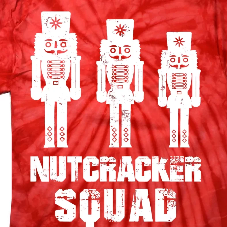 Nutcracker Squad Holiday Ballet Dance Matching Christmas Tie-Dye T-Shirt