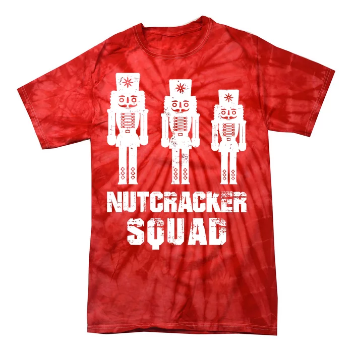 Nutcracker Squad Holiday Ballet Dance Matching Christmas Tie-Dye T-Shirt