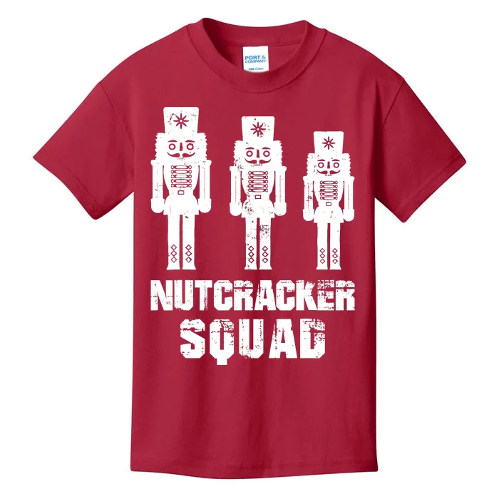 Nutcracker Squad Holiday Ballet Dance Matching Christmas Kids T-Shirt