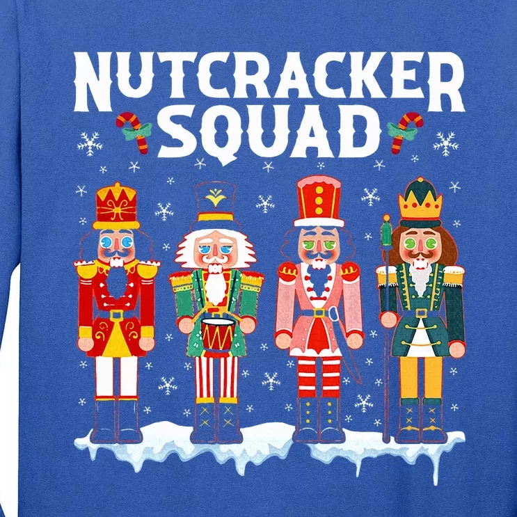 Nutcracker Squad Holiday Christmas Xmas pajama Tall Long Sleeve T-Shirt