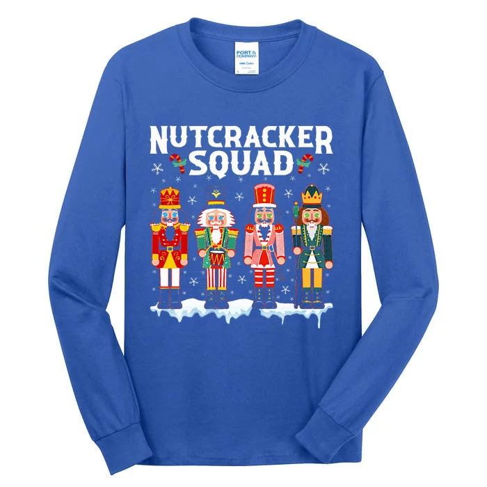 Nutcracker Squad Holiday Christmas Xmas pajama Tall Long Sleeve T-Shirt