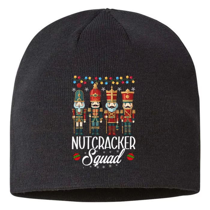 Nutcracker Squad Holiday Christmas Pajama 8 1/2in Sustainable Knit Beanie