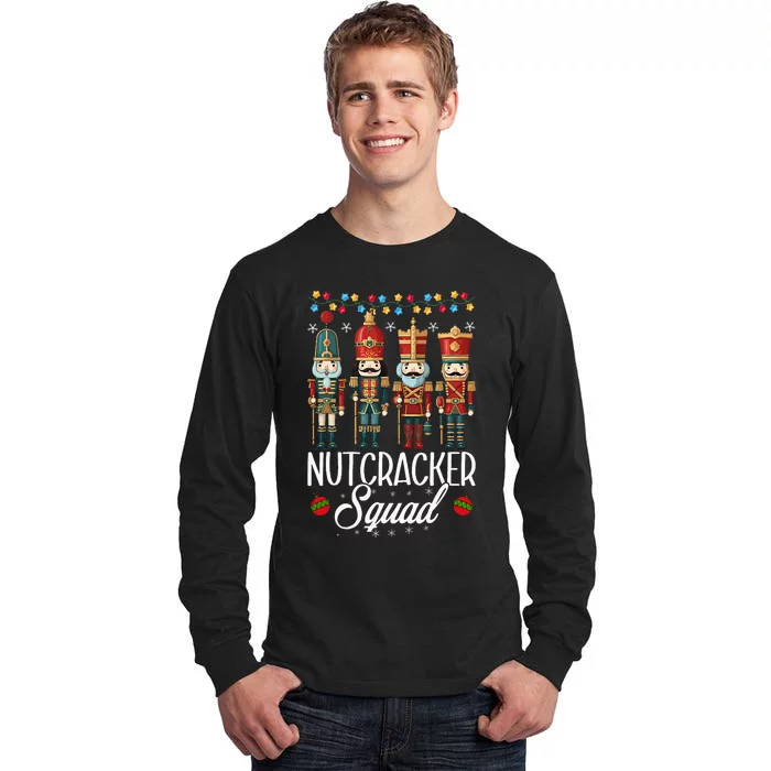 Nutcracker Squad Holiday Christmas Pajama Tall Long Sleeve T-Shirt