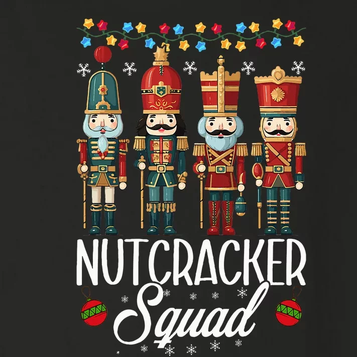 Nutcracker Squad Holiday Christmas Pajama Toddler Long Sleeve Shirt