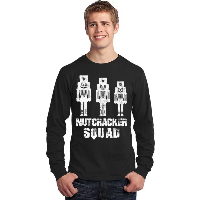 Nutcracker Squad Holiday Ballet Dance Matching Christmas Tall Long Sleeve T-Shirt