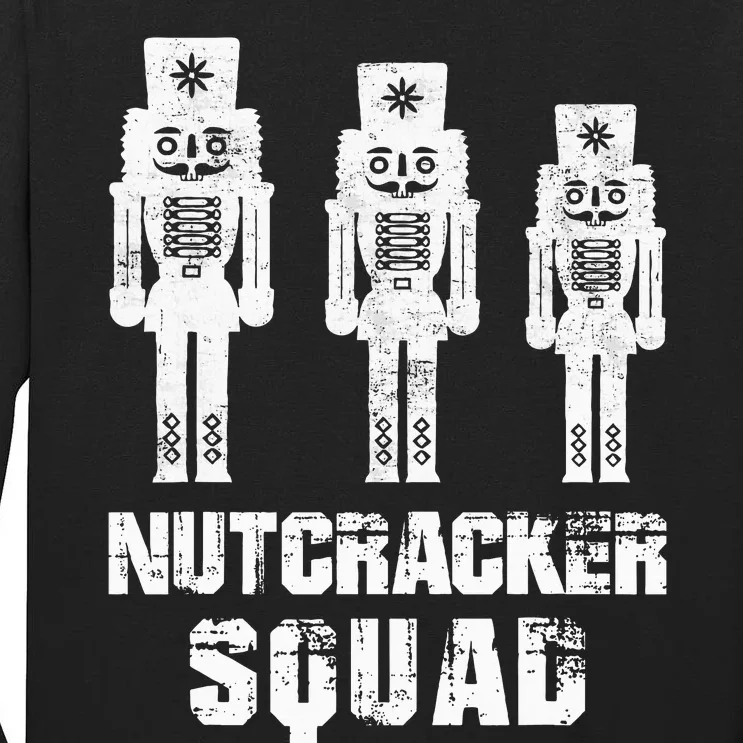 Nutcracker Squad Holiday Ballet Dance Matching Christmas Tall Long Sleeve T-Shirt