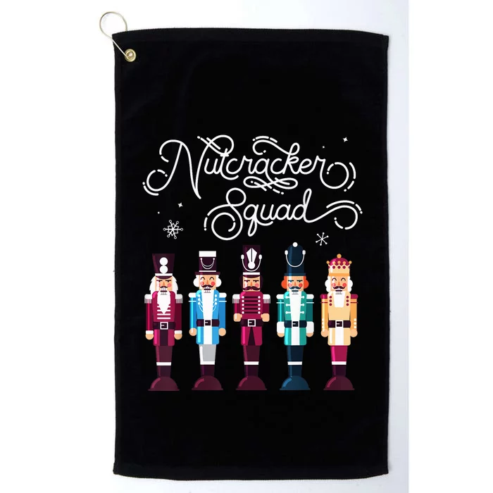 Nutcracker Squad Holiday Christmas Boy Girls Wo  Cute Platinum Collection Golf Towel