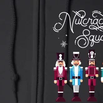 Nutcracker Squad Holiday Christmas Full Zip Hoodie