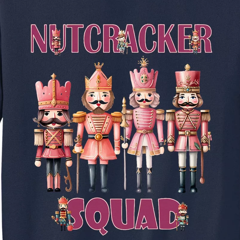 Nutcracker Squad Holiday Christmas  Funny Tall Sweatshirt