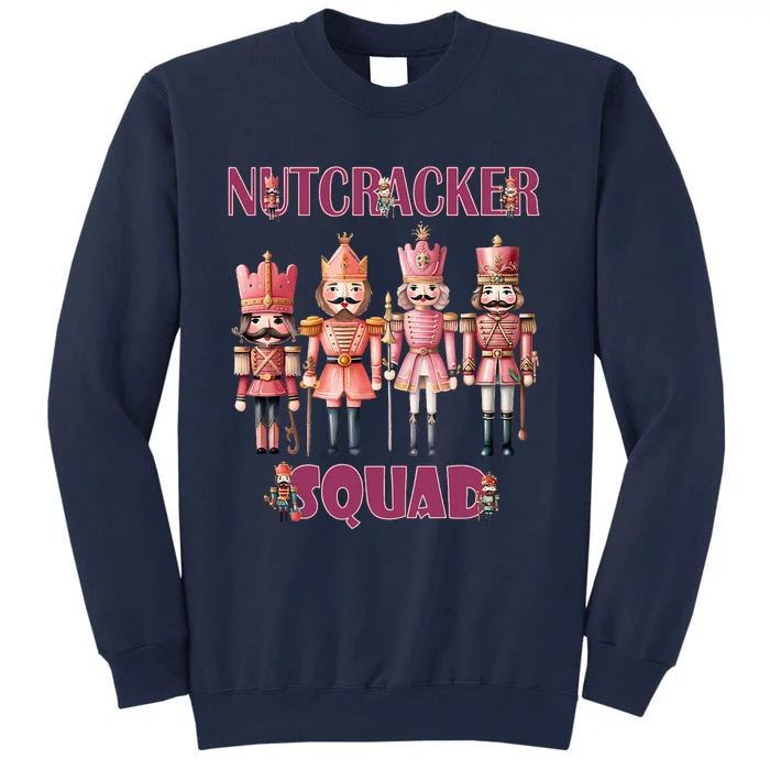 Nutcracker Squad Holiday Christmas  Funny Tall Sweatshirt