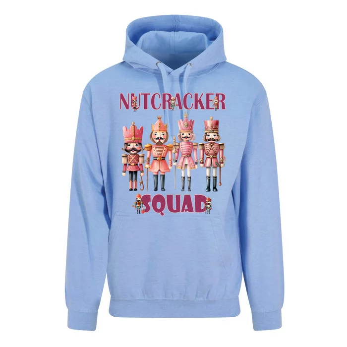 Nutcracker Squad Holiday Christmas  Funny Unisex Surf Hoodie