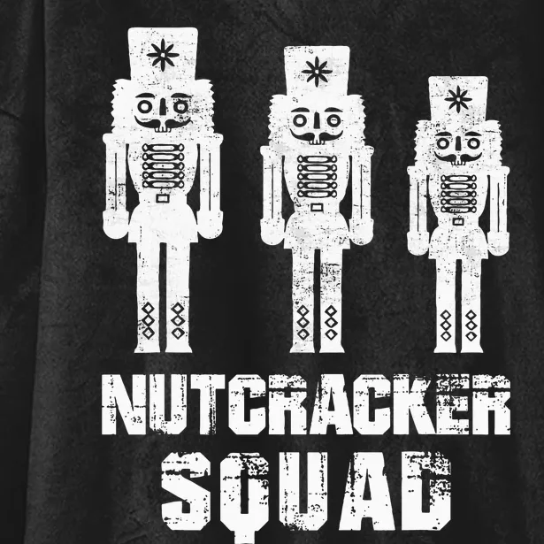 Nutcracker Squad Holiday Ballet Dance Matching Christmas Hooded Wearable Blanket