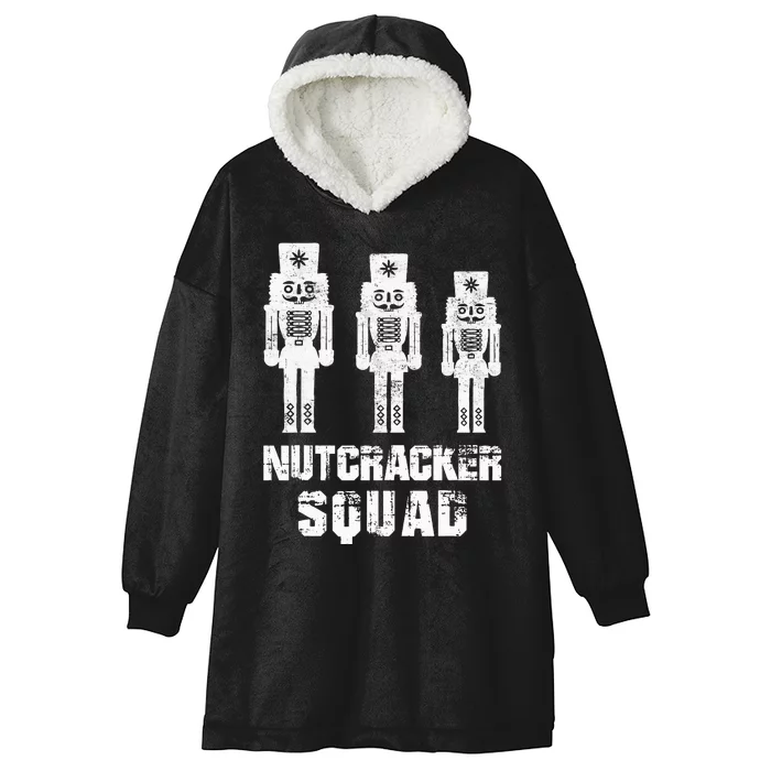 Nutcracker Squad Holiday Ballet Dance Matching Christmas Hooded Wearable Blanket