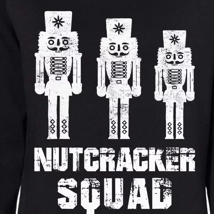 Nutcracker Squad Holiday Ballet Dance Matching Christmas Womens California Wash Sweatshirt