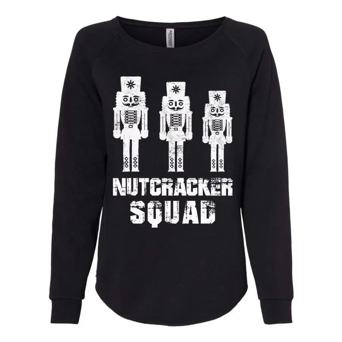 Nutcracker Squad Holiday Ballet Dance Matching Christmas Womens California Wash Sweatshirt