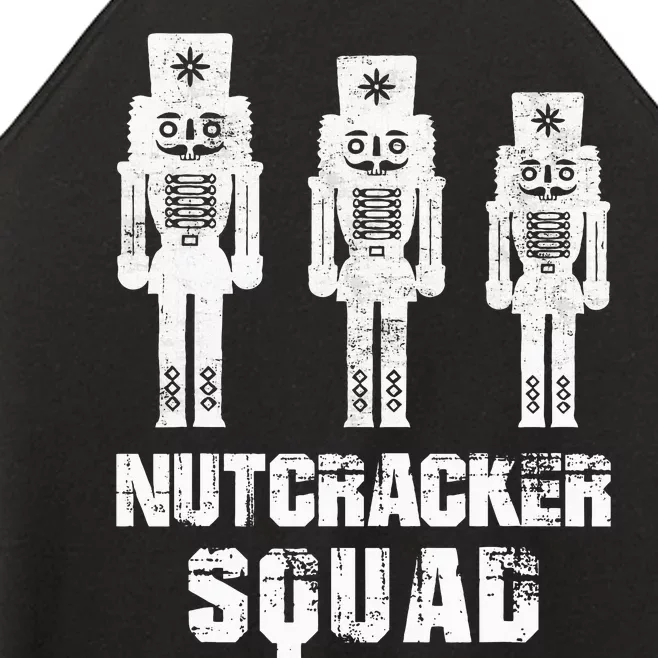 Nutcracker Squad Holiday Ballet Dance Matching Christmas Women’s Perfect Tri Rocker Tank