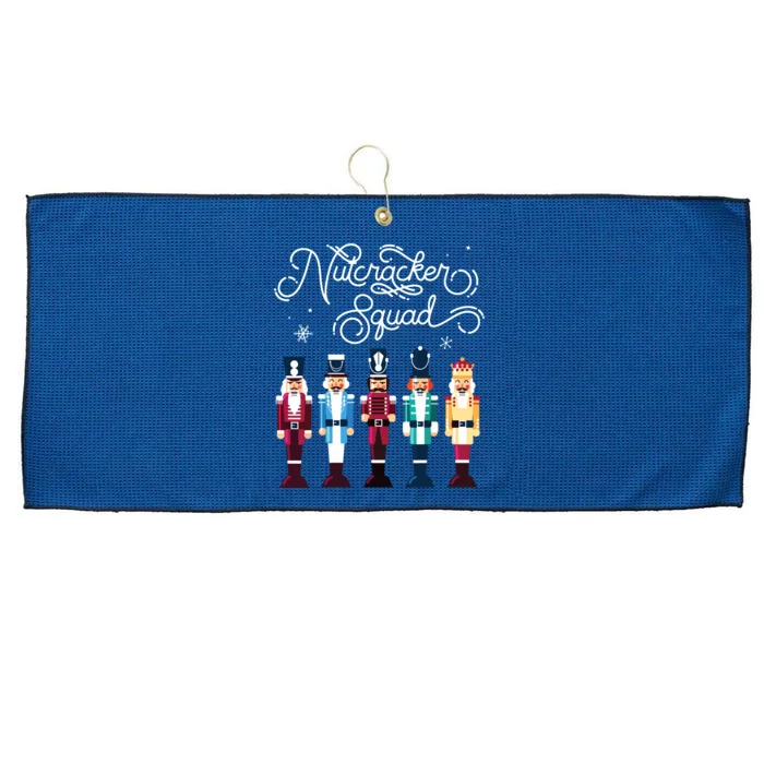 Nutcracker Squad Holiday Christmas Boy Girls Women Cute Large Microfiber Waffle Golf Towel