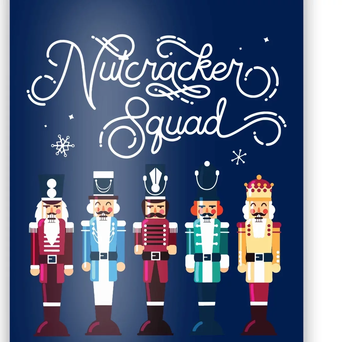 Nutcracker Squad Holiday Christmas Boy Girls Women Cute Poster