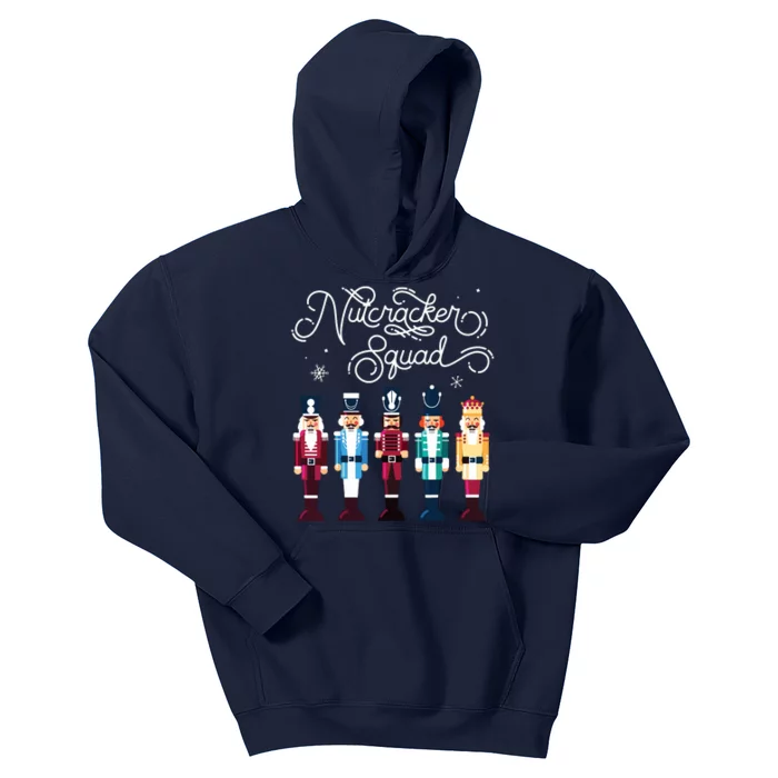 Nutcracker Squad Holiday Christmas Boy Girls Women Cute Kids Hoodie