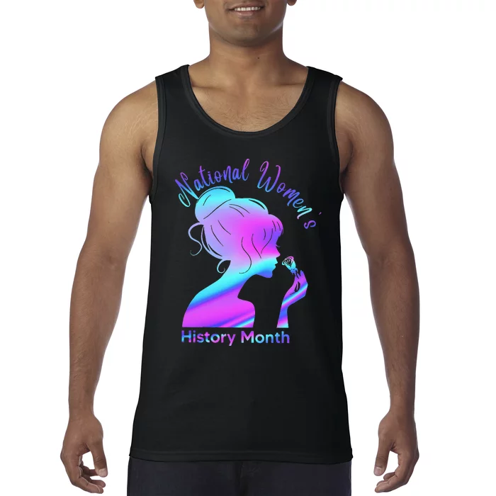 National 's History Month March Woman Tank Top