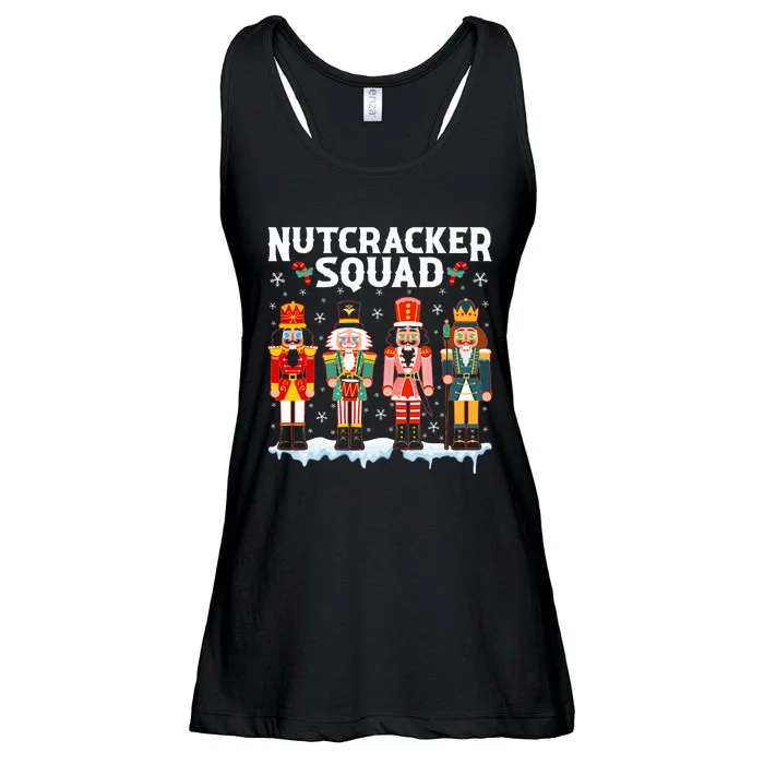 Nutcracker Squad Holiday Christmas pajama Ladies Essential Flowy Tank