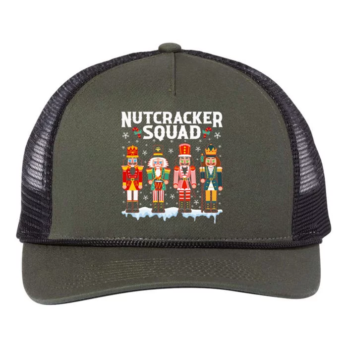 Nutcracker Squad Holiday Christmas Pajama Retro Rope Trucker Hat Cap