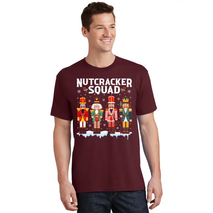 Nutcracker Squad Holiday Christmas Pajama T-Shirt