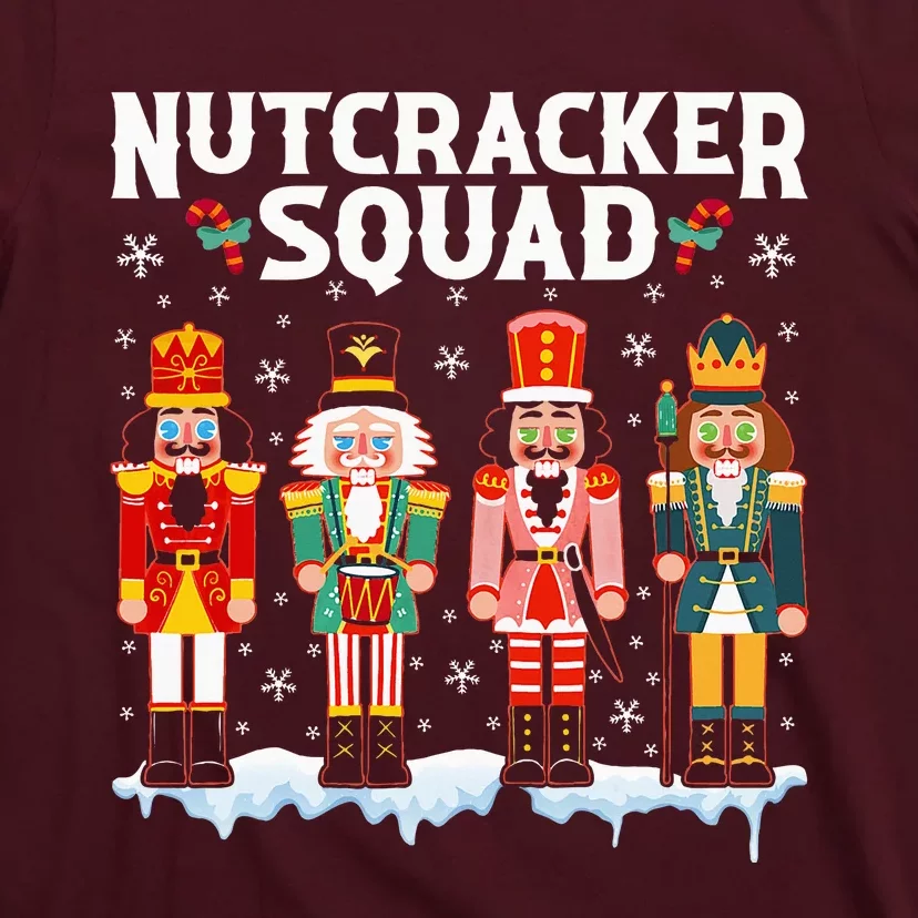 Nutcracker Squad Holiday Christmas Pajama T-Shirt