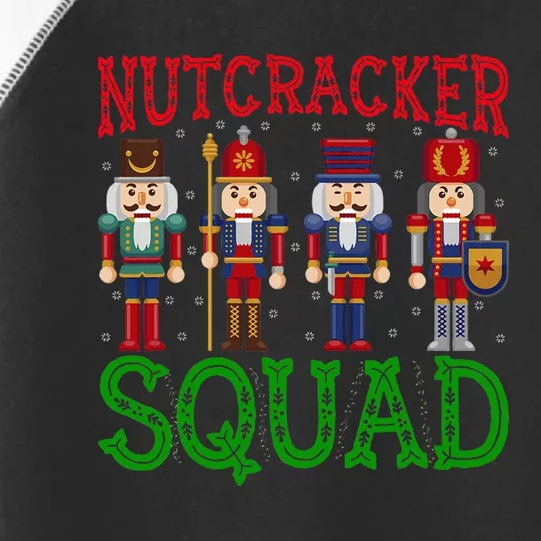 Nutcracker Squad Holiday Christmas Pajama Toddler Fine Jersey T-Shirt