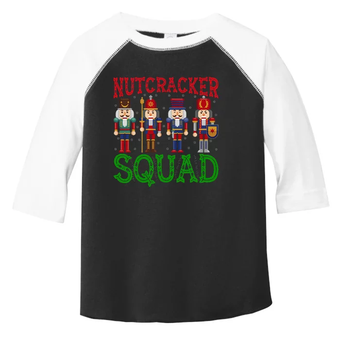 Nutcracker Squad Holiday Christmas Pajama Toddler Fine Jersey T-Shirt