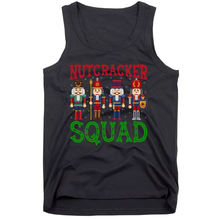 Nutcracker Squad Holiday Christmas Pajama Tank Top