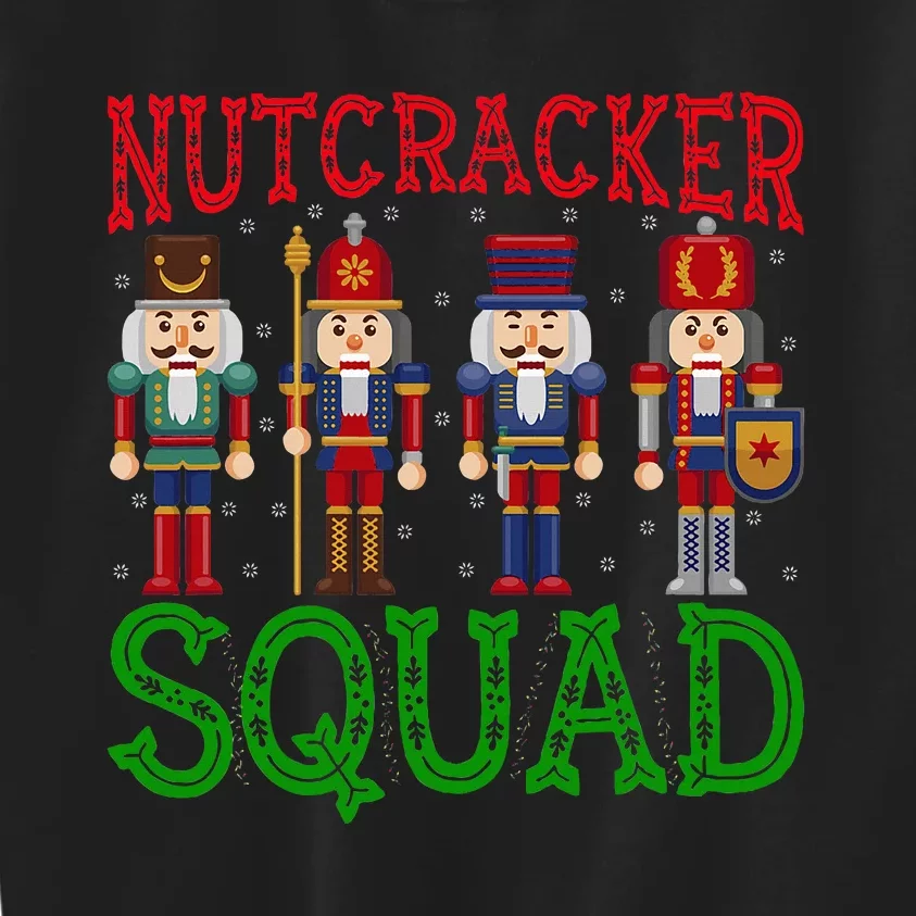 Nutcracker Squad Holiday Christmas Pajama Kids Sweatshirt