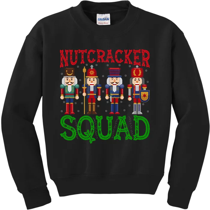 Nutcracker Squad Holiday Christmas Pajama Kids Sweatshirt